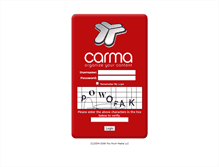 Tablet Screenshot of carma.zbuckz.com